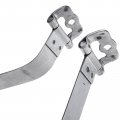 A-premium Set Of 2pcs Fuel Tank Straps Compatible With Toyota Tacoma 2005-2012 2014-2020 W O Off-road Package Gray Color