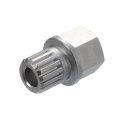 X Autohaux 16pt Car Wheel Lock Key Nut For Volkswagen Vw Jetta Passat Golf Rabbit Gti Audi Spline Hex Keys With 16 Square Teeth