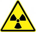 Stickertalk Radioactive Warning Vinyl Sticker 4 5 Inches By 