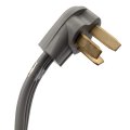 Supplying Demand 4 Foot Range Electrical Power Cord 3 Prong Wire 50 Amp 250 Volt