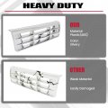 Hecasa Front Grille Compatible With 1992-1997 Ford Bronco F-150 F-250 Hd F-350 Bumper Replacement For Fo1200442 E4tz8200 Grill
