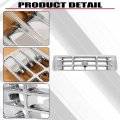 Hecasa Front Grille Compatible With 1992-1997 Ford Bronco F-150 F-250 Hd F-350 Bumper Replacement For Fo1200442 E4tz8200 Grill