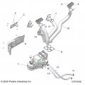 Polaris Ranger Adapter-vent Heater Rgt Genuine Oem Part Qty 1