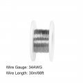 Uxcell 34awg Gauge Resistance Wire Wrapping 98ft Heating Resistor Wires