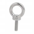 Uxcell Lifting Eye Bolt M6 X 20mm Male Thread 304 Stainless Steel For Hanging Pack Of 5