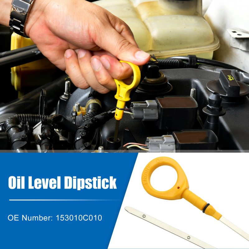 1 Pcs Engine Oil Dipstick Fluid Level For Toyota No 153010c010