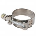 Uxcell 10 Pcs 43mm-51mm Stainless Steel T-bolt Hose Clamp For Fuel Pump Filter Plumbing