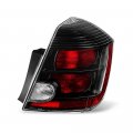 Passenger Side Oe-style Black Bezel Right Tail Light Housing Lamp Assembly Replacement For 2010-2012 Nissan Sentra 