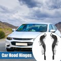 X Autohaux 1 Pair Car Hood Hinges Replacement Left Right Side Part For Chevrolet Malibu 2016-2021