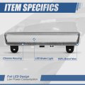 Auto Dynasty 3d Led Bar Chrome Housing Third 3rd Tail Brake Light Stop Lamp For Chevy Suburban Tahoe Gmc Yukon Xl 00-06