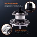 Ocpty 1pc New Premium 512041 Rear Wheel Bearing And Hub Assembly For Sienna 1998-2003