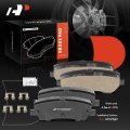 A-premium Rear Ceramic Disc Brake Pads Set Compatible With Ford Mustang 2015-2020 4 Pcs