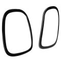 Hecasa Tail Light Bezel Pair For 2014-2024 Mini Coopers F55 F56 F57 Models Rear Lamp Trim Replacement Mc2812101 Mc2813101 