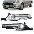 Hecasa Pair Led Fog Lights For 2017-2020d Fusion 2018-2019 Ford Explorer Police Interceptor Utility Replacement For Fo2592240 