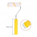 Paint Roller Kit 4 Inch 4xwool Covers 1xpaint Frame Tray 7pcs