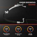 A-premium Power Steering Pressure Return Hoses Line Assembly Compatible With Subaru Impreza 2008 2009 2010 2011 2012 2013 2014
