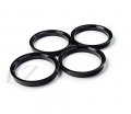 Hub Centric Ring Set 83mm Wheel Bore Od To 70 3mm Id For Chevy Gmc Buick Cadilac 