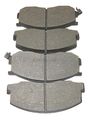 Front Super Lux Semi Metallic Disk Brake Pads 25-263-01 