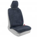 Bdk Ultrafit Waterpoof Car Seat Towel Cover Gray Trim A Washable Sweat Protector Ideal For Gym Swimming Surfing Running 