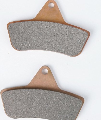 Sintered Metal Brake Pads Vd-165 4jl For Rear Position Copper Carbon Ceramic And Tin Composition With Iron Backing Plate