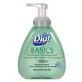 Dial Basics Hypoallergenic Foaming Hand Soap With Tabletop Manual Pump 15 2oz Bottle Pack Of 4 