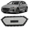 Front Bumper Grille Mesh Hood Center Middle Grill Replacement For Elantra 2017 2018 