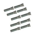Wheel Studs For Chevy Cavalier 1990 2005 10 Pieces M12 1 50 Thread Steel Silver Serrated Style Replacement 21011114 