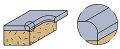 Cmt 807 0151 File-free Flush Trim Bit For Laminates 1 16-inch Radius 1 2-inch Shank 