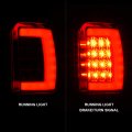 Amerilite For 1994-2001 Dodge Ram 1500 2500 3500 Truck Chrome C-bar Led Replacement Tail Lights Signal Lamp Pair Passenger And