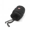 Uxcell Black Microfiber Drawstring Closure Car Gear Shift Knob Shifter Cover Protector