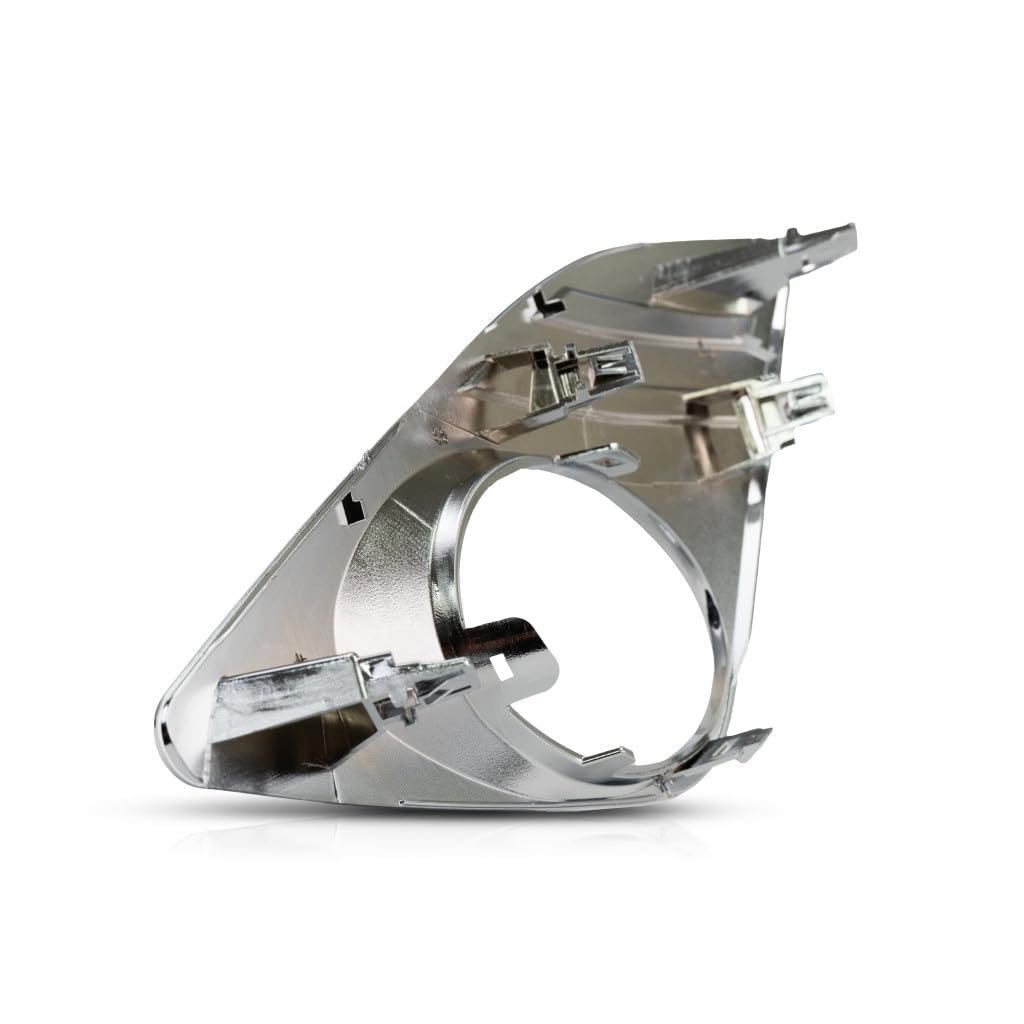 Fog Light Bezel Bracket Passenger Side For 2012 2013 2014 Toyota Camry Chrome Finish Fits To1039148 And 52127 06310
