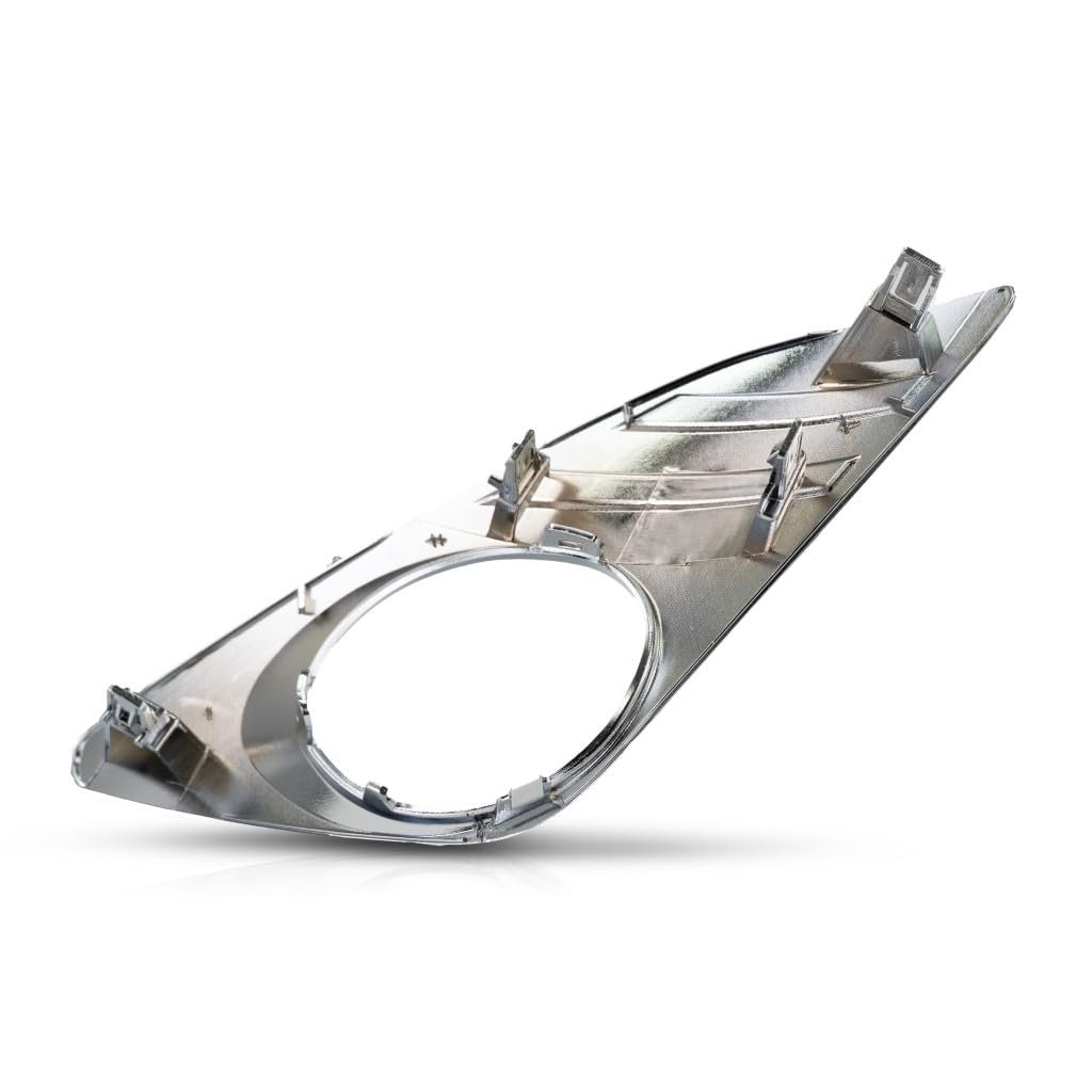 Fog Light Bezel Bracket Passenger Side For 2012 2013 2014 Toyota Camry Chrome Finish Fits To1039148 And 52127 06310