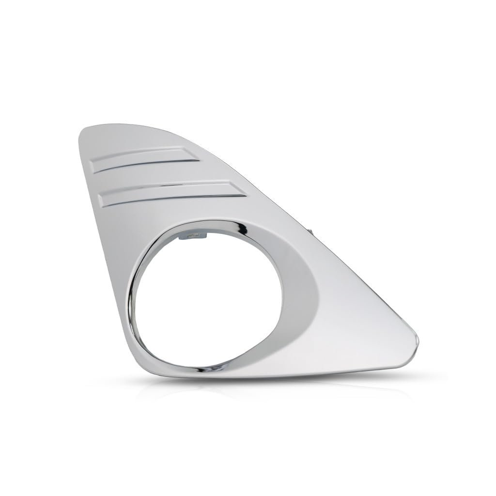 Fog Light Bezel Bracket Passenger Side For 2012 2013 2014 Toyota Camry Chrome Finish Fits To1039148 And 52127 06310