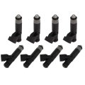 Fuel Injectors 812 12136 For 1999 2000 Jeep Grand Cherokee Dodge Dakota Durango 4 7l 8 Piece Set 2 Holes Disc Petrol Gasoline 