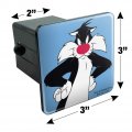 Looney Tunes Sylvester Tow Trailer Hitch Cover Plug Insert