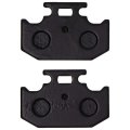 Niche Brake Pad Set For Yamaha Yz125 Yz250 Yz400f Suzuki Rm125 Rm250 Kawasaki Kx125 Kx250 Rear Semi-metallic 4 Pack 