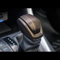 2pcs Car Gear Shift Knob Cover Trim For Toyota Harrier 2021bon Fiber Abs Car Styling Accessories Wood