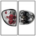 2001-2003 For Dodge Grand Caravan Chrysler Voyager Town Country Chrome Bezel Euro Style Altezza Tail Light Housing Lamp 