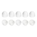 Nut Protection Cap 10pcs M22x32x35mm Plastic Hexagonal Screw Dome Acorn Hex Head Bolt Covers Waterproof Decorative Caps White 
