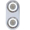 Autoloc Autbba23 Daytona Billet Switch With White Led Illumination 