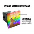 Oh Deer I M Queer Rainbow Pride Gay Lesbian Funny Tow Trailer Hitch Cover Plug Insert