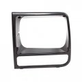 Carpartsdepot 1998-2001 For Jeep Cherokee Head Light Headlamp Door Driver Side Left Trim Frame 