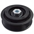 Wflnhb Ac Compressor Clutch Assembly 447150-1522 Repair Kit With Pulley Bearing Electromagnetic Coil Plate Fit For Vw T5