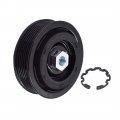 Wflnhb Ac Compressor Clutch Assembly 447150-1522 Repair Kit With Pulley Bearing Electromagnetic Coil Plate Fit For Vw T5