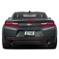 Chevrolet Camaro Rs In 3d Dark Gray On Real Carbon Fiber Abs Plastic License Plate Frame Is Official Licensed