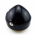Taswk 6 5 Motorcycle Headlight Grill Side Mount Cover Mask For Yamaha Suzuki Amber Lens