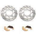 Sfriding Brake Discs Padset For Polaris 450 S Outlaw 2008 Mxr 2009-2010 500 2006-2007 Predator Tld 2003-2007 525 S 2008-2010