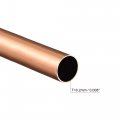 Uxcell Copper Round Tube 5mm Od 0 2mm Wall Thickness 300mm Length Pipe Tubing 4 Pcs