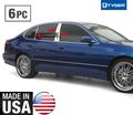 For 1998-2002 Lexus Gs 300 6 Pc Stainless Steel Chrome Pillar Post Trim 