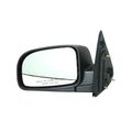 Driver Side Power Mirror For Hyundai Santa Fe Non Heated Black 10 In Part Number 